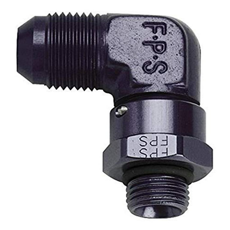 Fragola #10 x 7/8-14 90-Degree Swivel Adapter Black 499210-BL Fragola #10 x 7/8-14 90-Degree Swivel Adapter Black 499210-BL