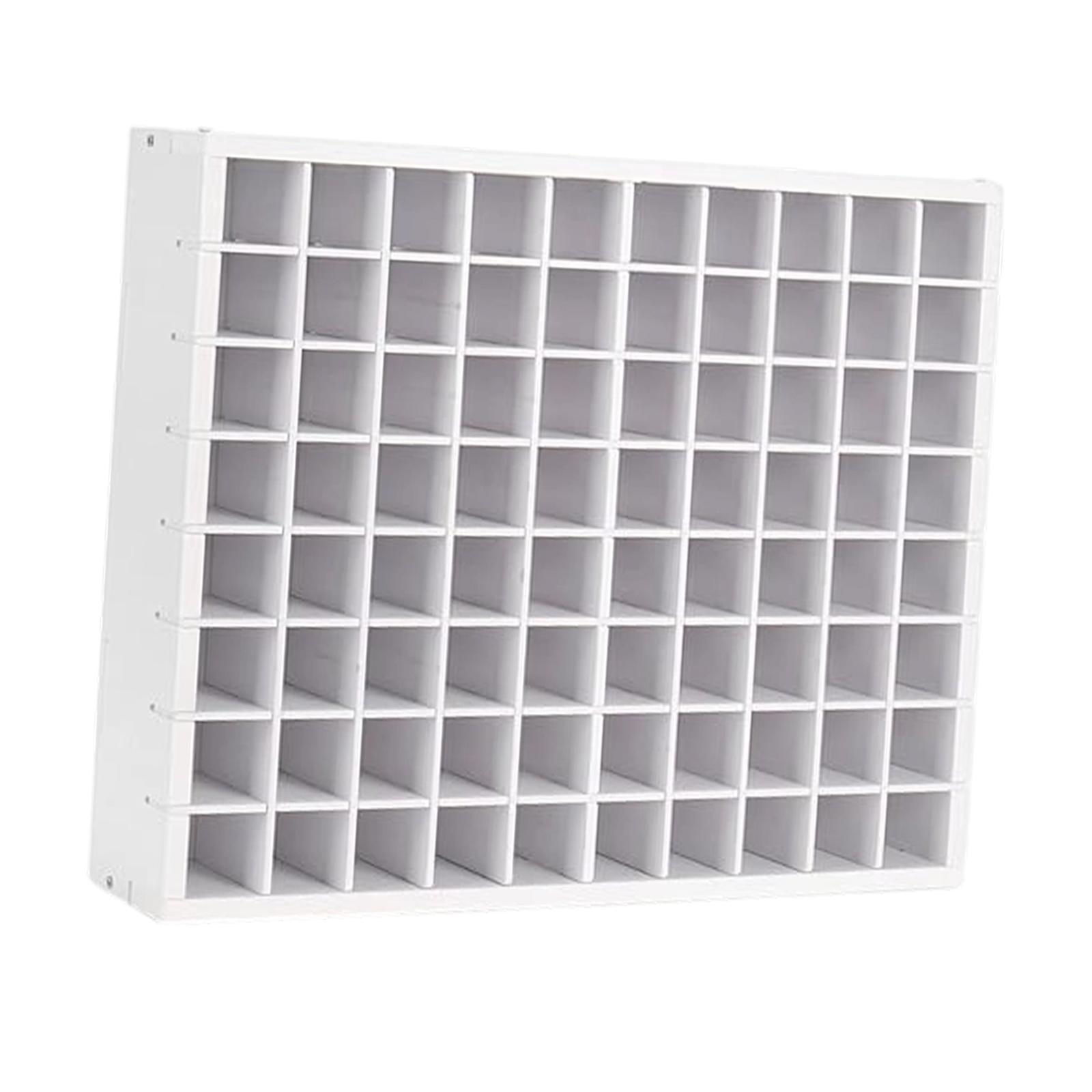 Craft Paint Storage Organizer Paint Holder Pigment Display Stand 80 Compartment Multilayered for Studio