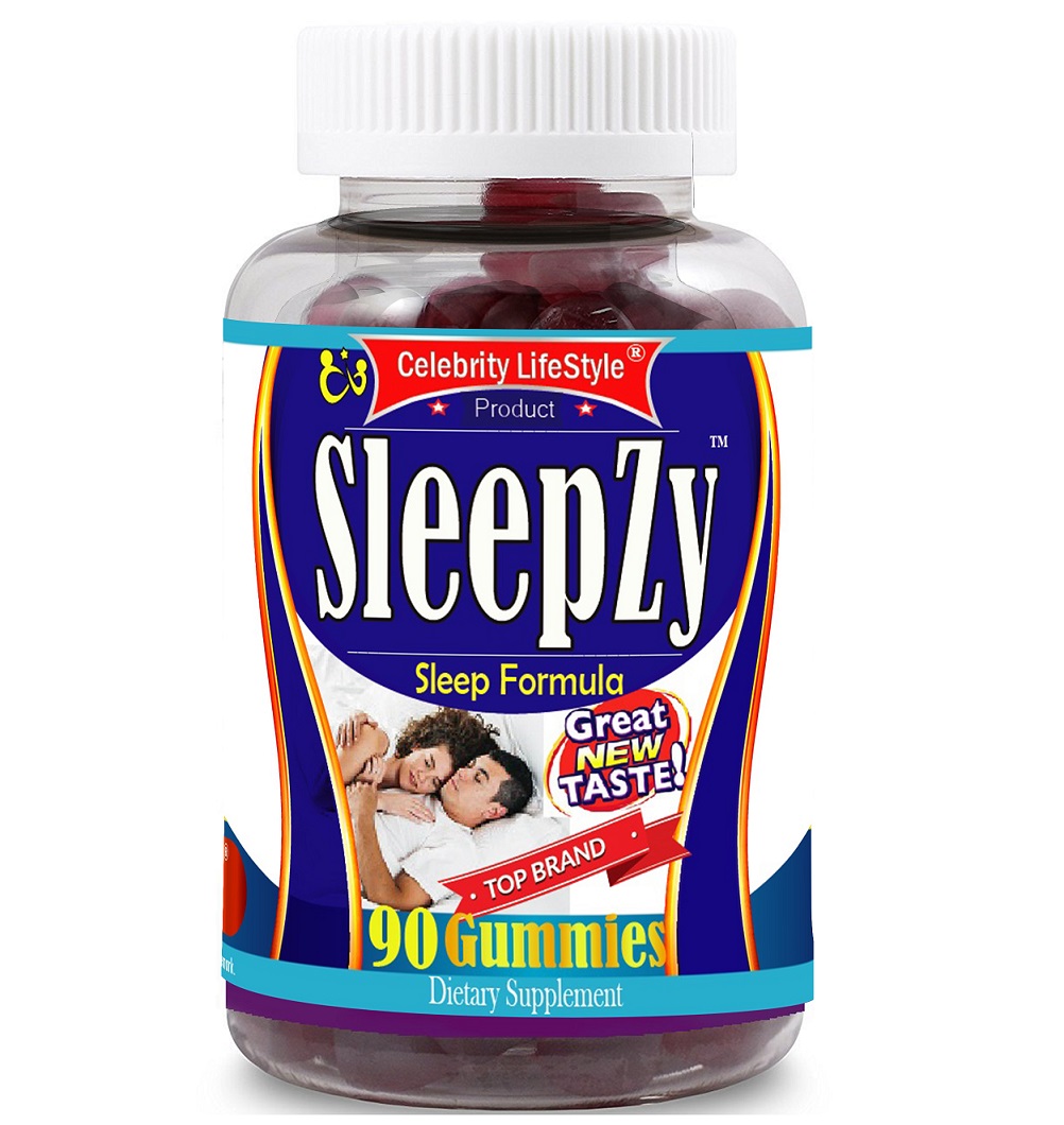 SleepZy Sleep Supplement For Men & Women, Melatonin Sleep Aid Gummy