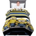 thumbnail image 1 of Minions The Rise of Gru (72 x 86) Pouces Literie Microfibre Ultra Douce Simple/double Couette Réversible pour Enfants, 1 of 6