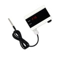 thumbnail image 3 of WiFi Temperature Sensor Tuya Thermometer Detector Digital Display Home Smart Life App Alert Freezer Water Alarm EU Plug, 3 of 5