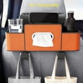 thumbnail image 2 of Car Backseat Organizer, All-in-One Car Back Seat Organizer with Storage Hook and Built-in Tissue Box, for Holding Phones, Beverages, Purses and More, 2 of 8