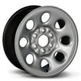 thumbnail image 2 of For 2007-2014 Cadillac Escalade 17 Inch Painted Silver Rim - OE Direct Replacement - Road Ready Car Wheel, 2 of 10