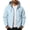 Blue, variant on longantii Mens Waterproof Jackets Fashion Water Resistant Collared Wind Jacket Long Sleeve Zip Up Coat Classic Fit Fall Winter Cycling Clothing Pink XL