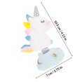 thumbnail image 2 of NUOLUX 2Ud Adornos Para Auto Y Escritorio Unicornio Azul Resistente Y Con Estilo Único, 2 of 7