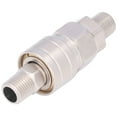 thumbnail image 3 of Quick Air Coupler, Pneumatic Hose Fitting Easy To Install With Plug For Industrial Devices For Automotive 8mm Long Tail SH+PH-20,8mm Lock Tube SP+PP-20,1/4 Male Thread SM+PM-20,1/4, 3 of 8