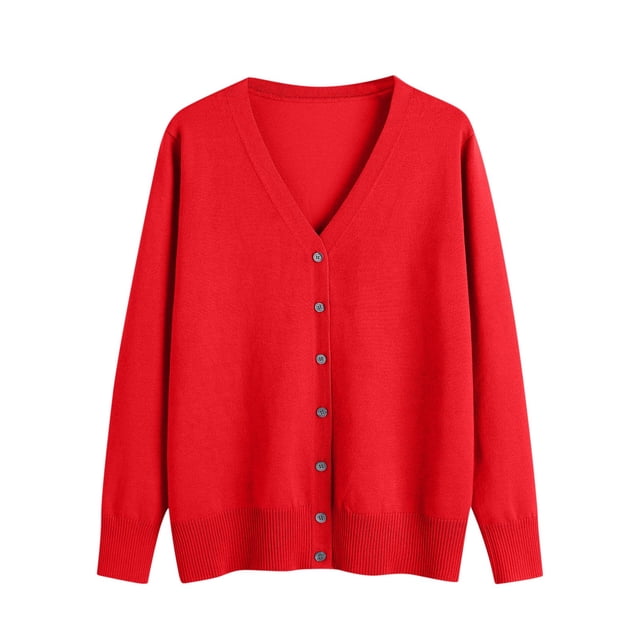 Erwazi Cardigan Sweaters for Women Fall Trendy Button Down Open Front Lightweight Cardigans