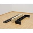 thumbnail image 4 of Base para Cama Matrimonial Muebles GM Desarmable de Madera de Pino Estufada Color Chocolate, 4 of 4