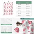 thumbnail image 6 of Valentine's Day Balloon Curtains for Living Room/French Door, Pink Roman Love Heart Watercolor Tie Up Curtains 63 Inch Length Energy Saving Kitchen Curtains Shades for Windows 42"x63", 6 of 8