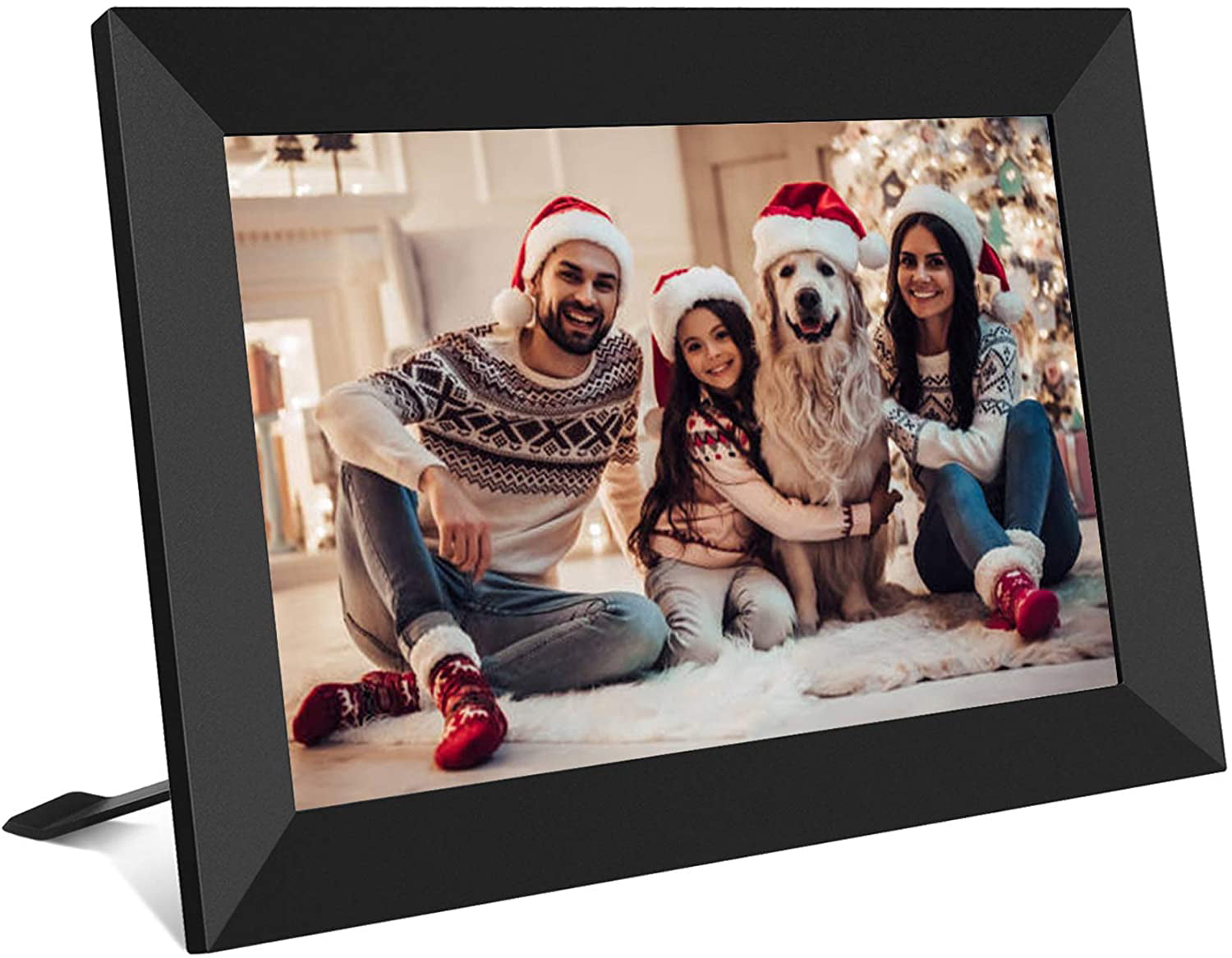 Touch Screen 10 Inch 16gb Smart WiFi Cloud Digital Picture Frame with 800x1280 IPS LCD Panel White Email Photos from Anywhere
