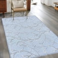 thumbnail image 3 of Blue Branches Area Rug 4x6 Washable Rug Non Slip Vintage Art Farmhouse Large Area Rug Indoor Floor Carpet for Entryway Bedroom Kitchen Living Room Home Office Dining Room Nursery, 3 of 8