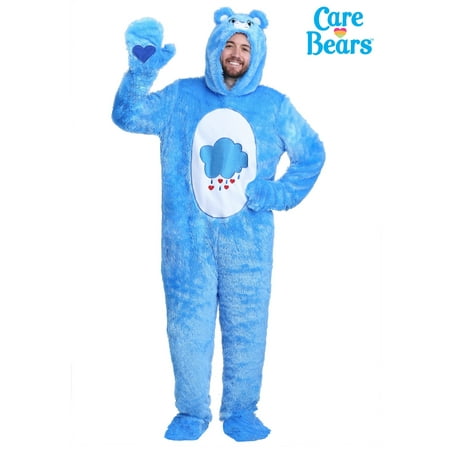 Adult Plus Size Care Bears Classic Grumpy Bear Costume