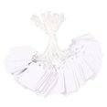 thumbnail image 4 of HEALEEP Clothing Price Tags with String White Paper Hanging Tags for Retail Use, 4 of 7