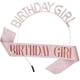 thumbnail image 1 of Cumpleaños para mujer, faja de cumpleaños para niña y tiara de cumpleaños para mujer, diadema para niña de cumpleaños, regalos de cumpleaños para mujer, accesorios dulces de feliz cumpleaños Vhermosa CPB-CJZ688-4, 1 of 6