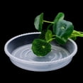 thumbnail image 4 of NIBOLOG 10Pcs Plastic Flower Pot Drip Trays Clear Round Shape Creative Saucers Decor, 4 of 8