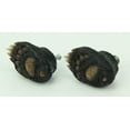 thumbnail image 2 of Ensemble de 2pcs (3 pks de 2pcs) Animaux Pistes Rustique Noir Tiroir à Pattes Tire, 2 of 3