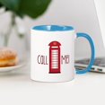 thumbnail image 3 of CafePress - Call Me Mugs - 11 oz Ceramic Mug - Novelty Coffee Tea Cup, 3 of 4