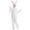 White, variant on Girls Bunny Animal Jumpsuit Set with Headgear Gloves and Foot Covers for Stage Performance