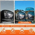 thumbnail image 3 of 1 Pair Universal Clip-on Towing Mirrors Extension for Towing Side For Vehicle Car Truck Trailer 360 Degree Rotation Adjustable Dual View Tow Mirrors, 3 of 9