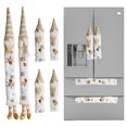 thumbnail image 1 of Navidad Santa Microondas Horno Guante Calor Aislante Pad Cocina Fiesta Navidad Decoración Wdftyju Para estrenar, 1 of 9