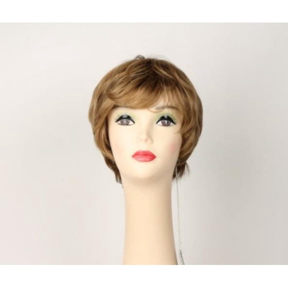 European Human Hair Freeda Wig Linda Blonde With Highlights Size L