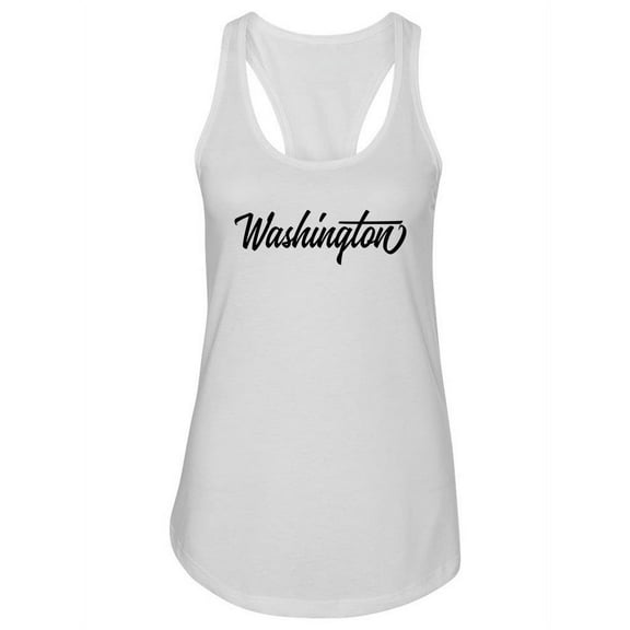 Washington Design. Tank Women -Image by Shutterstock, Female Large