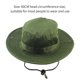 thumbnail image 3 of Inteprter Boonie Sun Hats Gorras de pescador Cubo permeable al aire Pasamontañas Poliéster Unisex Protección solar Sombrero multifuncional Almacenamiento y organización del hogar ejercito verde Inteprter HA025830-01, 3 of 6