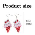thumbnail image 4 of Boucles d'Oreilles d'Amour pour Femmes en Acrylique Mignon Animal Boucles d'Oreilles Rouges Saint-Valentin Mariage Anniversaire Bijoux Cadeau Fête des Mères, 4 of 5