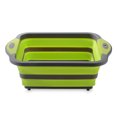 thumbnail image 4 of Tabla de cortar plegable, tabla de cortar multifuncional 3 en 1 que ahorra espacio, cesta para contenedores de frutas y verduras, cesta de lavado y drenaje para camping, picnic y cocina, XL ER, 4 of 5