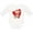 AA-White, variant on Hug Sock Monkey Boys or Girls Long Sleeve Baby Bodysuit