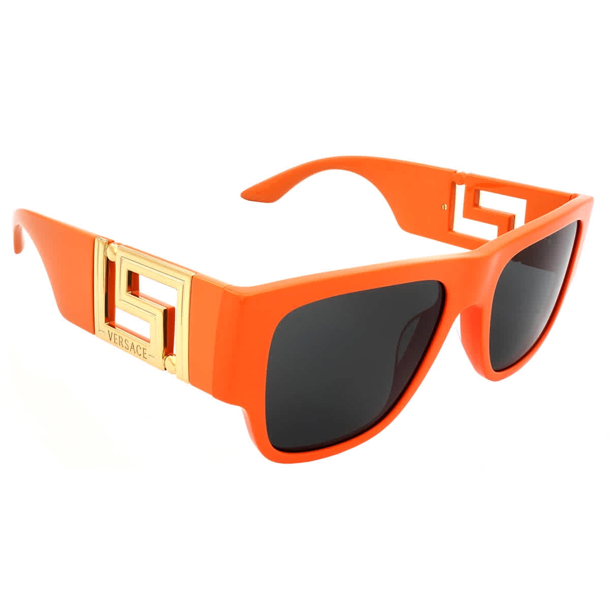 Versace Dark Gray Rectangular Men's Sunglasses VE4403 534887 57