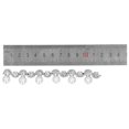 thumbnail image 1 of 4Pcs Crystal Claw Chain Trimming Fringe Simulation Diamond Chain for Sewing Craft DIY DecorationPearl Wave Crystal Claw Chain, 1 of 3