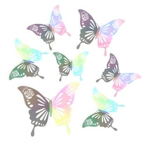 LAMIRO 12Pcs 3D Butterfly Wall Stickers Decals DIY Wall Art Decor Home Wall Decoration Sticker Mural for Teenagers Girls Adult Bedroom Living Room Background Nursery