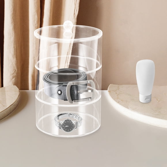 IFANLANDOR Plastic Craft Organizer Clear Plastic Organizer for Closet Use 1Pcs