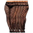thumbnail image 1 of Medias tipo pantimedias Skylety, lencería con tirantes de red, 6 pares, 1 of 7