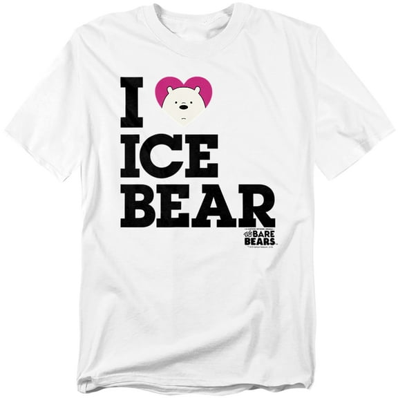We Bare Bears - Heart Ice Bear - Short Sleeve Shirt - XXXXX-Large