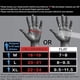 thumbnail image 5 of Guantes Sport Blanco Y Negro M Jormftte 220491-1, 5 of 7
