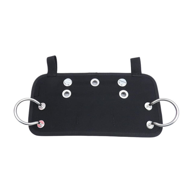 de Buceo, para Montaje Lateral, Manija de material acero Inoxidable para Colgar Tornillos Side/Back Mount Dive Harness 60102-1 Outri Sunnimix Butt plate de buceo