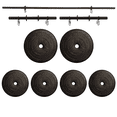thumbnail image 1 of Kit completo Sady Sport SadyKitBR de mancuernas barra Recta 6 discos, 1 of 5