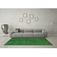 thumbnail image 3 of Ahgly Company Indoor Rectangle Oriental Green Modern Area Rugs, 8' x 10', 3 of 4
