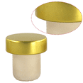thumbnail image 3 of Tapón en forma de T, tapón de corcho para vino, tapón de sellado reutilizable, tapa de botella para vino, botellas de cerveza, artesanía DIY, 3 of 5