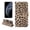 Yellow, variant on Wallet Case iPhone 14 Pro Max, PU Leather Surface Covered Luxury Fashin Leopard + TPU Shell [Card Holders Cash Pocket] Flip Kickstand Magnetic Clasp Full Body Protective Case, Brown