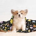 thumbnail image 4 of Naloa Flower Butterfly Dog Blanket, 3 Sizes Cat Blanket for Indoor Cats Large Medium Small Dog Gifts-Small, 4 of 8