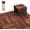 Brown - 6 slats, variant on Beefurni Wood Deck Tiles, 10 Piece Interlocking Patio Flooring with Plastic Base, Dark Brown