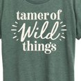 thumbnail image 3 of Instant Message - Tamer Of Wild Things - Women's Short Sleeve Graphic T-Shirt, 3 of 7