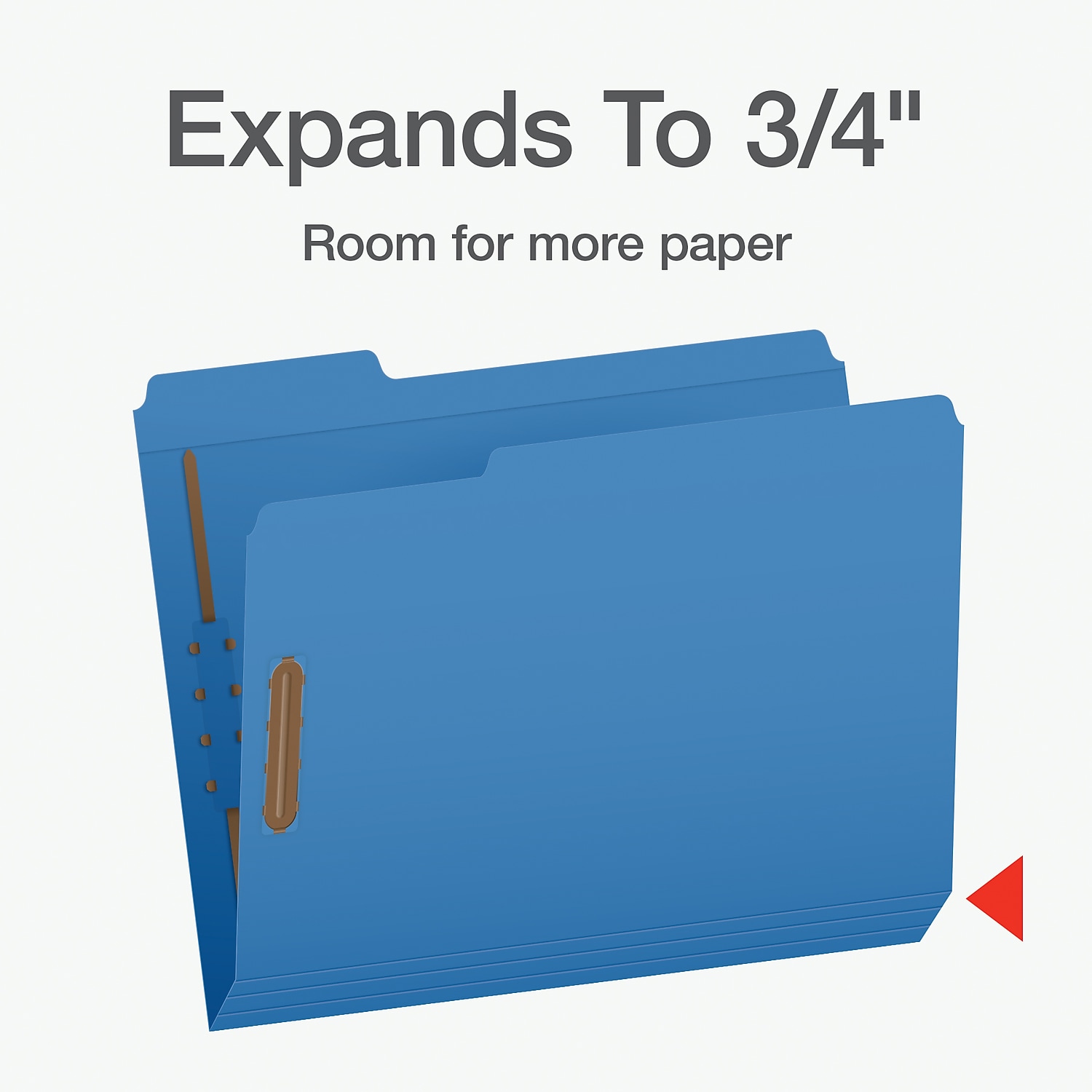 Pendaflex Heavy Duty File Folder 1-Tab Assorted Letter Size Assorted Colors 50/Box (1006957)
