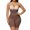Brown, variant on Babysbule Womens Shapewear Women's High Waist Nice Buttocks Peach Buttocks Belly-up Waist Shaping Corset