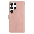 thumbnail image 4 of Nalacover Deisgned for Samsung S21 Ultra, Magnetic Folio Wrist Strap Flip Kickstand Premium PU Leather Wallet Case Cash Card Slots Holder Protective Case for Samsung Galaxy S21 Ultra, Rosegold, 4 of 10