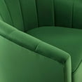 thumbnail image 5 of Modway Prospect Modern Performance Velvet Swivel Armchair in Emerald Green, 5 of 7