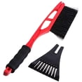 thumbnail image 2 of Car use Ice Scraper red Snow Remover Shovel Brush Window Windscreen Windshield Deicing Cleaning Tool, 2 of 3